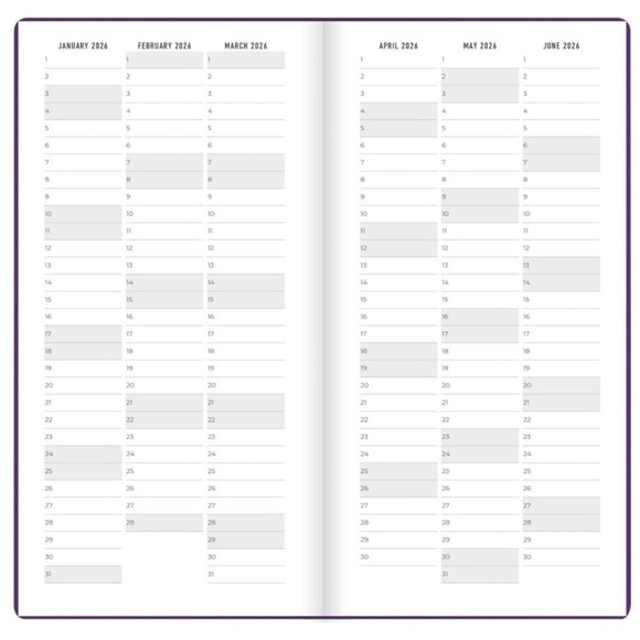 Letts of London 2026 Woodland Weekly/Monthly Planner NEW - Picture 7 of 7